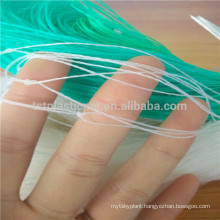 Knitted green & white hdpe pant support net/farming support net